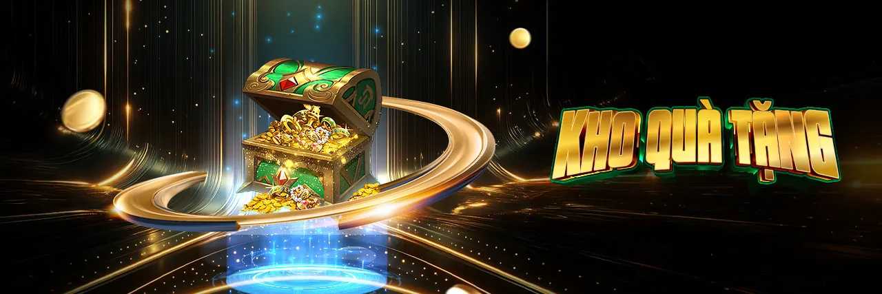 Hình ảnh banner đăng nhập lc79 nổ hũ với chủ đề xanh vàng, chào mừng người chơi